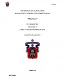 Práctica de Biología.