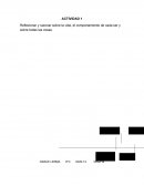 Reflexionar y razonar sobre la vida, el comportamiento de cada ser y sobre todas las cosas.