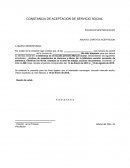 CONSTANCIA DE ACEPTACION DE SERVICIO SOCIAL.