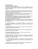 Lista de términos Defina los siguientes términos