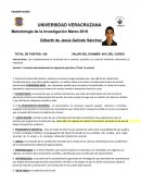 EXAMEN - METODOLOGÍA DE LA INVESTIGACIÓN.