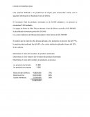 COSTEO POR PROCESO. Costos de produccion