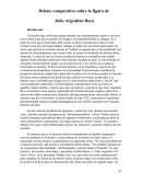 Debate comparativo sobre la figura de Julio Argentino Roca.