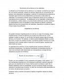 Movimiento de los átomos en los materiales