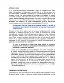 Formación de profesionales de calidad.