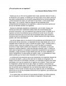 ¿Por qué quiero ser un ingeniero?