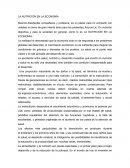 Discurso nutrición y economía