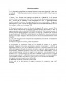 Ejercicios varios de Finanzas.