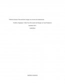 Título de la tarea: Prevención de riesgos en servicios de entretención.