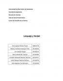Curso de Filosofía de la Ciencia. Lenguaje y Verdad