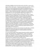 MÉTODOS EMPÍRICOS DE INVESTIGACIÓN CIENTÍFICA (observación)
