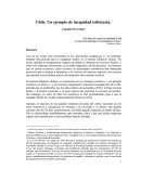 Chile. Un ejemplo de inequidad tributaria.