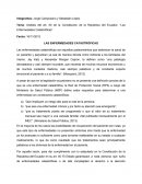 LAS ENFERMEDADES CATASTRÓFICAS