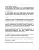 Resumen Código de Mejores Prácticas Corporativas