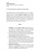Solicitud Disolución y Liquidacion Sociedad Conyugal