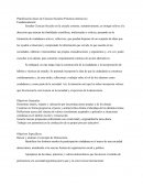 Planificación clases de Ciencias Sociales (Prácticas intensivas)