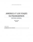 America y los viajes ultramarinos