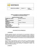 PROGRAMA DE CONTADURIA PÚBLICA