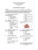 EXAMEN SEMESTRAL DE BIOLOGÍA