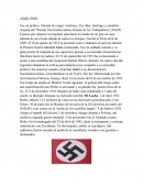 Biografía de Adolfo Hitler.