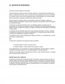 Tema: El derecho romano.