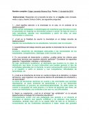 Aspectos Pedagógicos y su relación con la practica