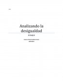 Analizando la desigualdad
