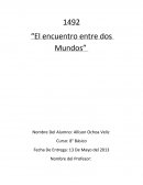 1492, el encuentro entre dos mundos