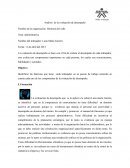 Análisis de la evaluación de desempeño.