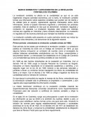 MARCO NORMATIVO Y ANTECEDENTES DE LA REVELACIÓN CONTABLE EN COLOMBIA