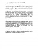 Arh como responsabilidad social