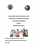 Relaciones afectivas.