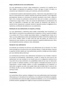 Origen y clasificación de las rocas sedimentarias.