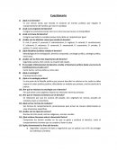 Cuestionario ¿Qué es el derecho?