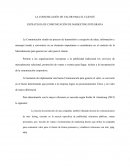 La Comunicación de Valor para el Cliente