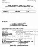 PRUEBA DE LENGUAJE Y COMUNICACIÓN 7° BÁSICOS LECTURA DOMICILIARIA N° 1 “EL PEQUEÑO VAMPIRO EN PELIGRO”