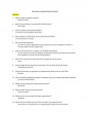 PREGUNTAS ADMINISTRACIÓN PÚBLICA.