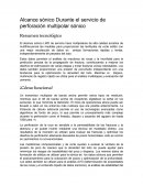 Alcance sónico Durante el servicio de perforación multipolar sónico