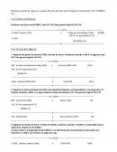 ASIENTOS CONTABLES de la Empresa Constructora LAS TORRES S.A.