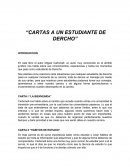 Resumen cartas a un estudiante de derecjo