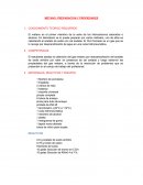 METANO: PREPARACION Y PROPIEDADES- CONOCIMIENTO TEORICO REQUERIDO