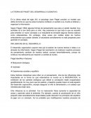 LA TEORIA DE PIAGET DEL DESARROLLO COGNITIVO.