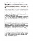 El cambio demográfico en México
