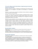 ¿Por qué configuración de electrodos es importante para la prueba eléctrica de materiales?