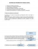 SISTEMA DE INFORMACIÓN TRANSACCIONAL
