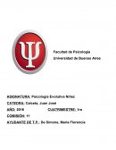 Psicología Evolutiva Niñez