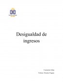 Desigualdad de ingresos