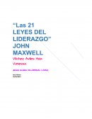 Las 21 leyes del liderazgo John Maxwell