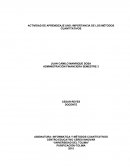 Actividad de aprendizaje Importancia de los métodos cuantitativos