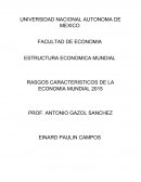 Estructura economica globa